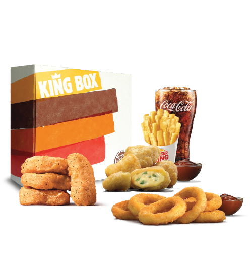 2 snack deals box burger king